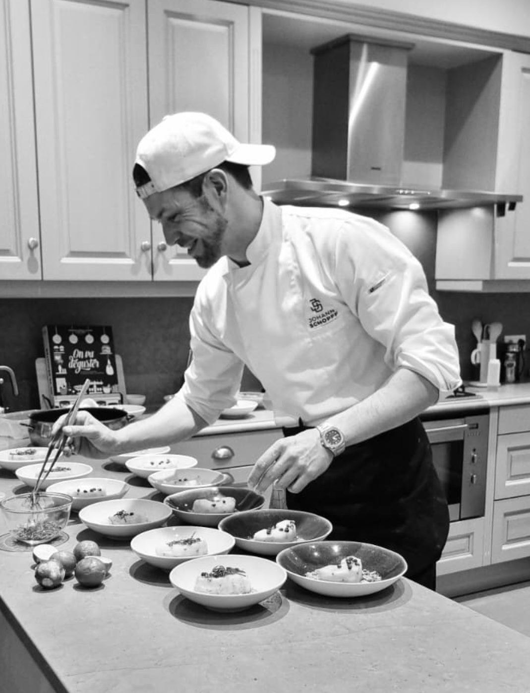 Johann Schöpff, chef à domicile dans les Hauts-de-Seine : une cuisine libre et créative